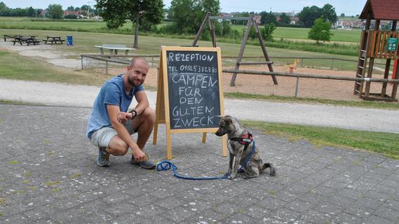 Familienzeltplatz: Wer in Muhr am See campt, hilft Straßenhunden