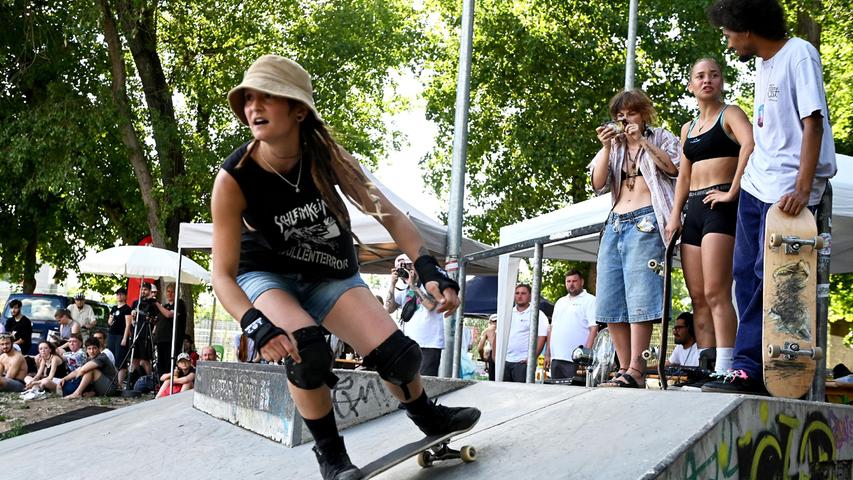 Rollsportfest 2022: Partystimmung im Fürther Skatepark