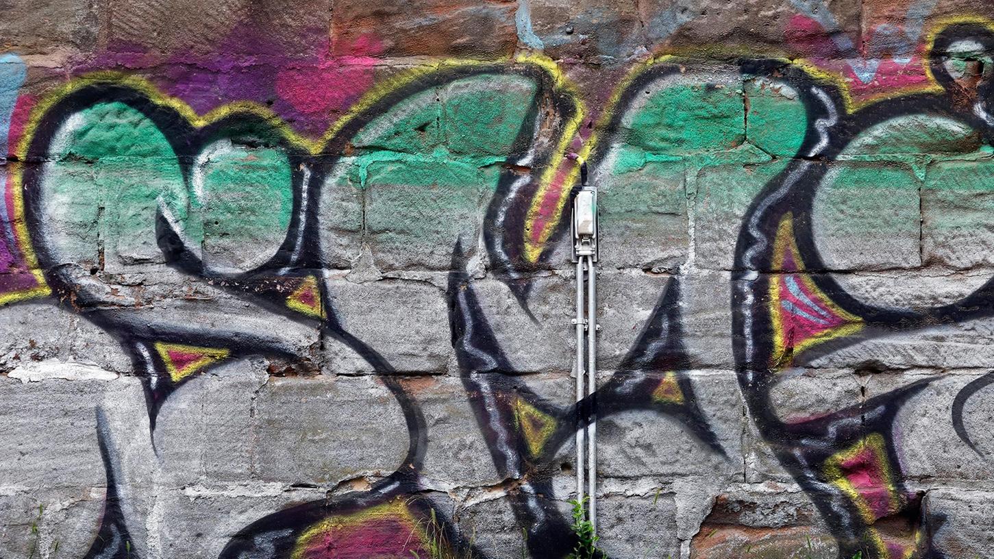 Symbolbild Graffiti. 