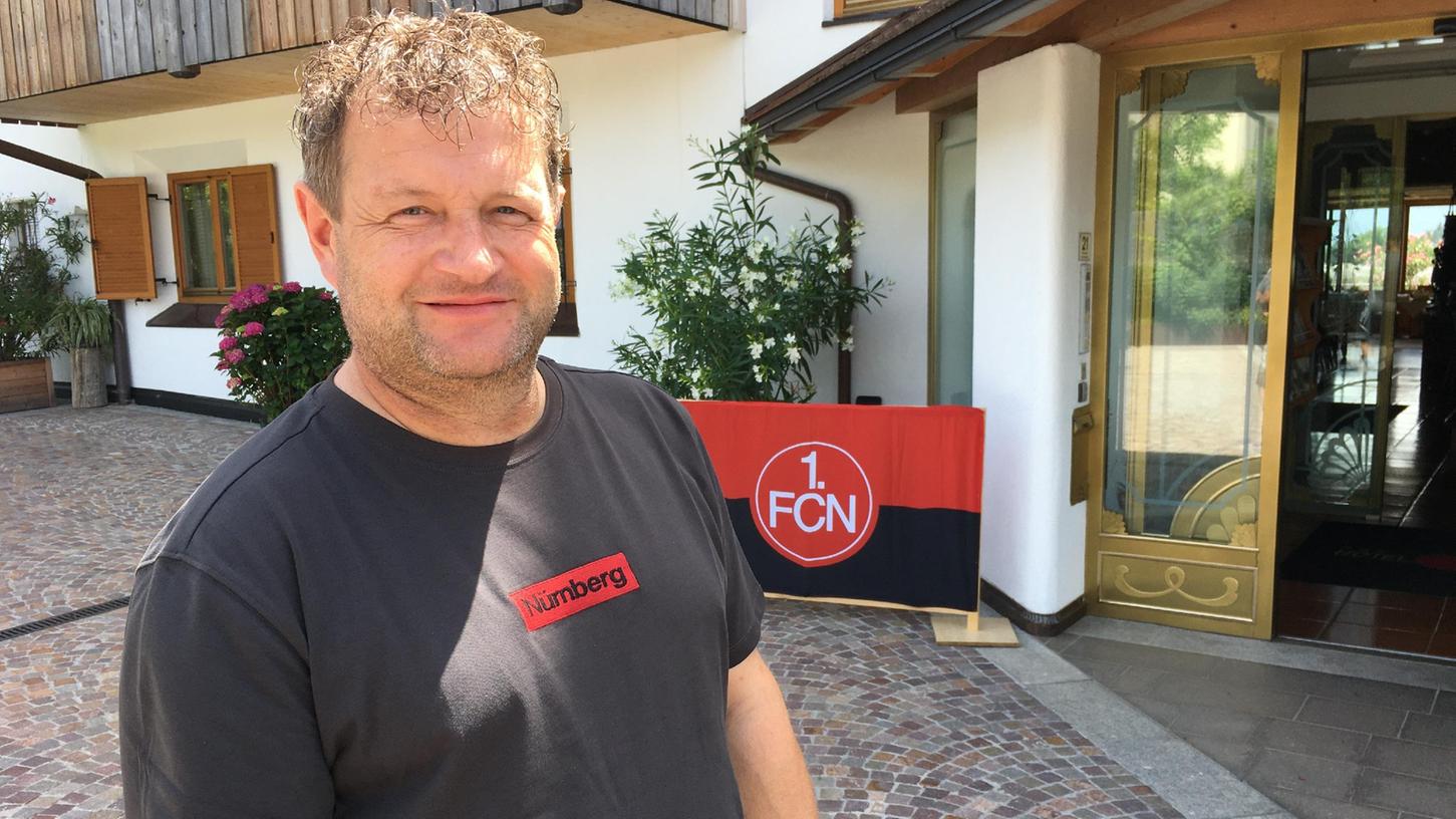 Wieder bei seinem Club: der Weißenburger Udo Rauh in Natz. Wieder bei seinem Club: der Weißenburger Udo Rauh in Natz.