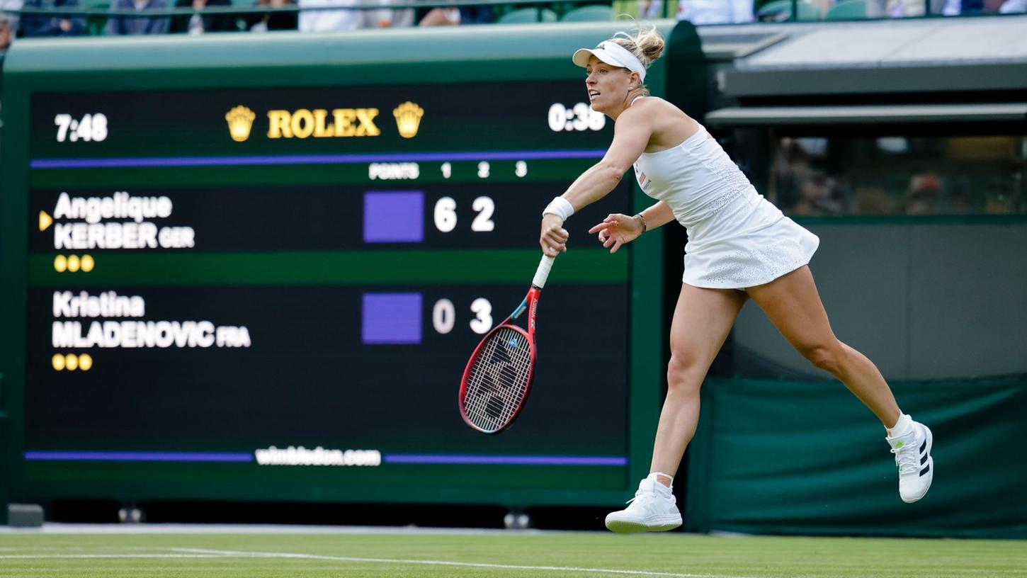 Angelique Kerber feierte einen schnellen Sieg zum Auftakt. Angelique Kerber feierte einen schnellen Sieg zum Auftakt.