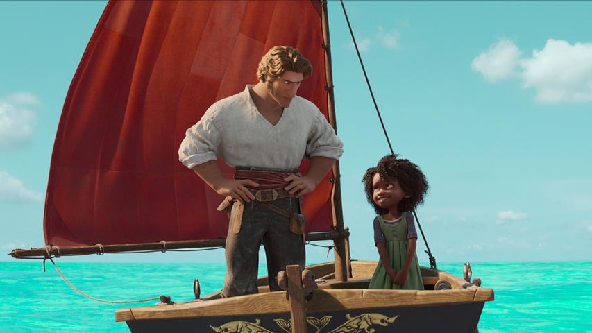 Jacob Holland ist Monsterjäger und begibt sich in dem Animationsfilm "Das Seeungeheuer" auf ein großes Abenteuer in unerforschte Gewässer. Unterstützung erhält er von Maisie Brumble, die sich als blinde Passagierin auf sein Schiff geschlichen hat. Der Spielfilm von Oscar-Preisträger Chris Williams läuft ab 8. Juli bei Netflix. 