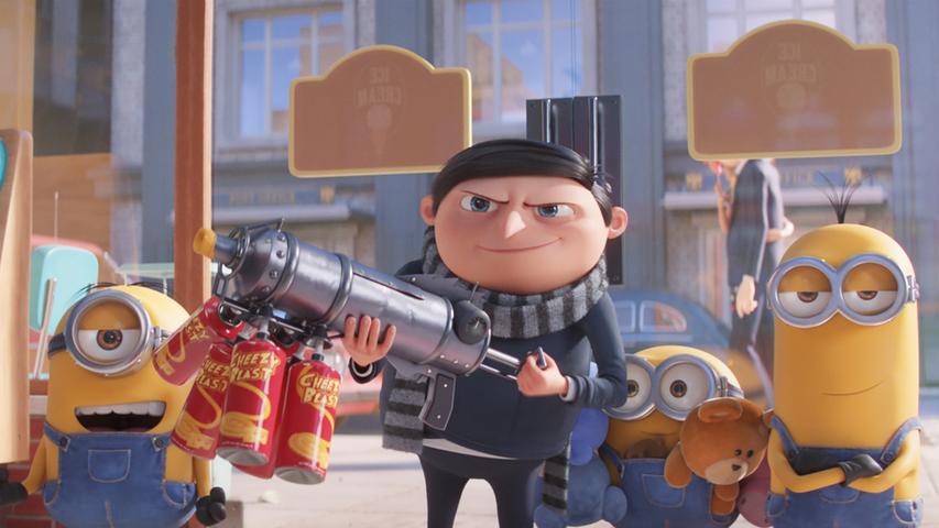 Grus vergnügliche Kindheitsgeschichte: "Minions - Auf der Suche nach dem Mini-Boss" Grus vergnügliche Kindheitsgeschichte: "Minions - Auf der Suche nach dem Mini-Boss"