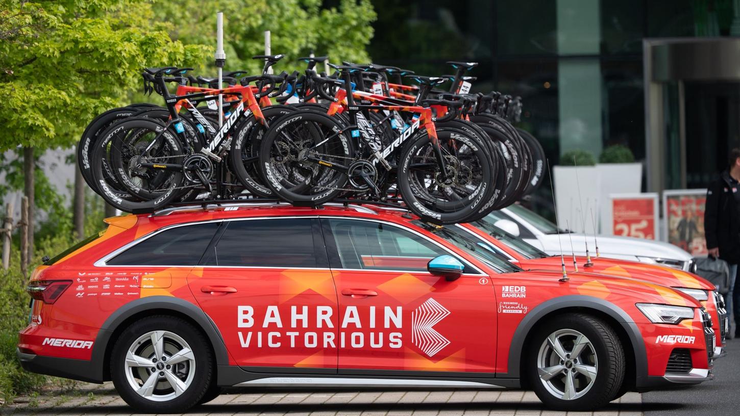 Tour de France: Erneute Razzia beim Team Bahrain-Victorious