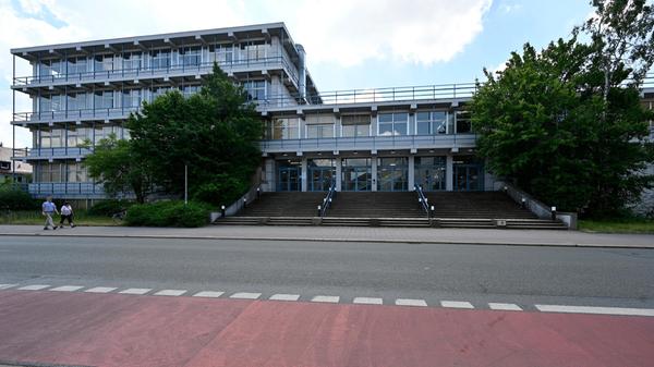 Anstelle des ehemaligen Chemikums an der Henkestraße entsteht ein neues Hörsaalzentrum.