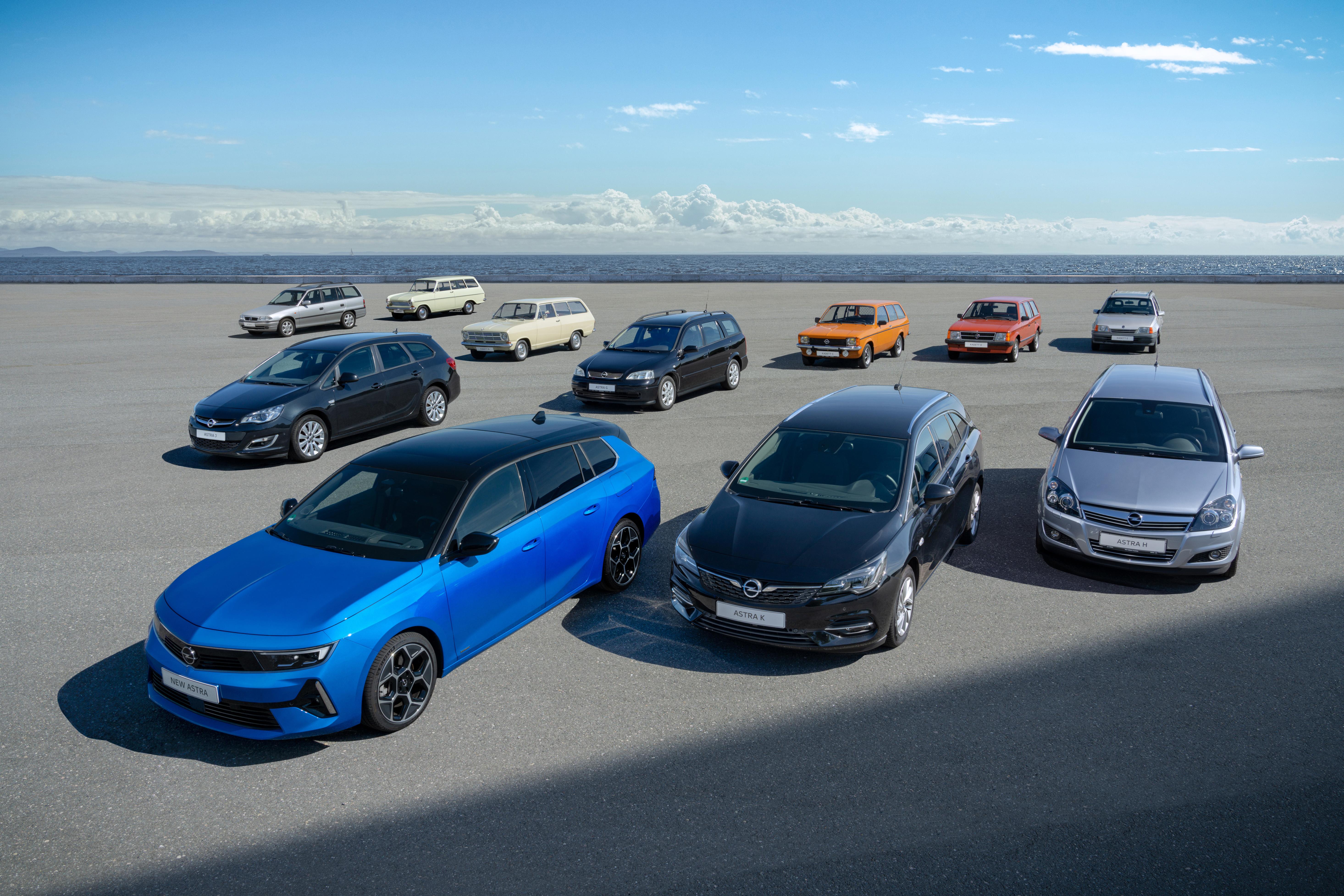 Generationen Opel-Kombis