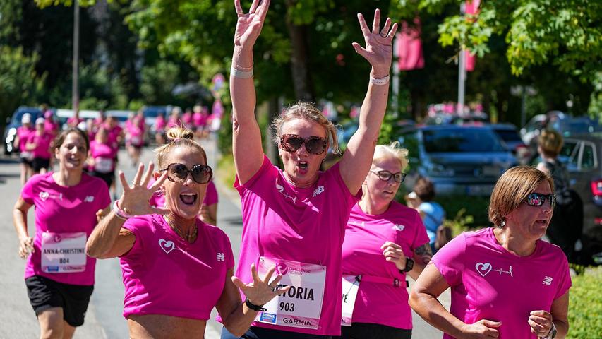 Alles in Pink: Frauen-Power beim Challenge Women