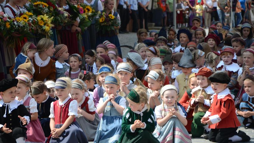 Die Tradition Kinderzeche Dinkelsbühl wird am Sonntag ebenfalls vorgestellt.