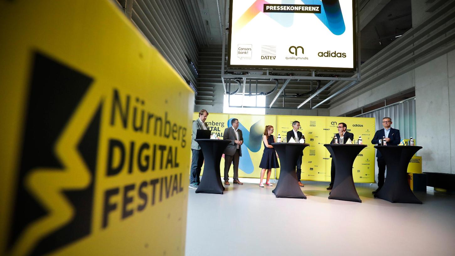 Die Eröffnungs-Pressekonferenz des Digitalfestivals 2022: Inzwischen steht schon der Termin für die nächste Ausgabe.
