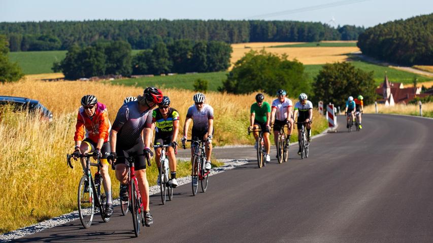 Mittelfrankencup in Ammerndorf: 750 Fahrer bei der Biberttal-Tour