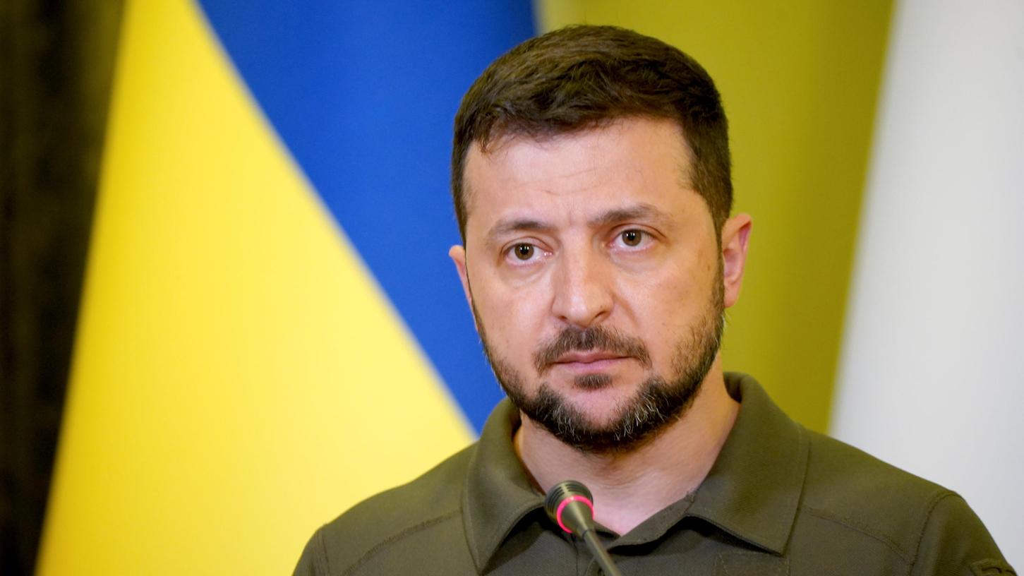 Präsident Wolodymyr Selenskyj sieht in westlichen Waffensystemen eine kraftvolle Verstärkung der ukrainischen Armee.
Präsident Wolodymyr Selenskyj sieht in westlichen Waffensystemen eine kraftvolle Verstärkung der ukrainischen Armee.