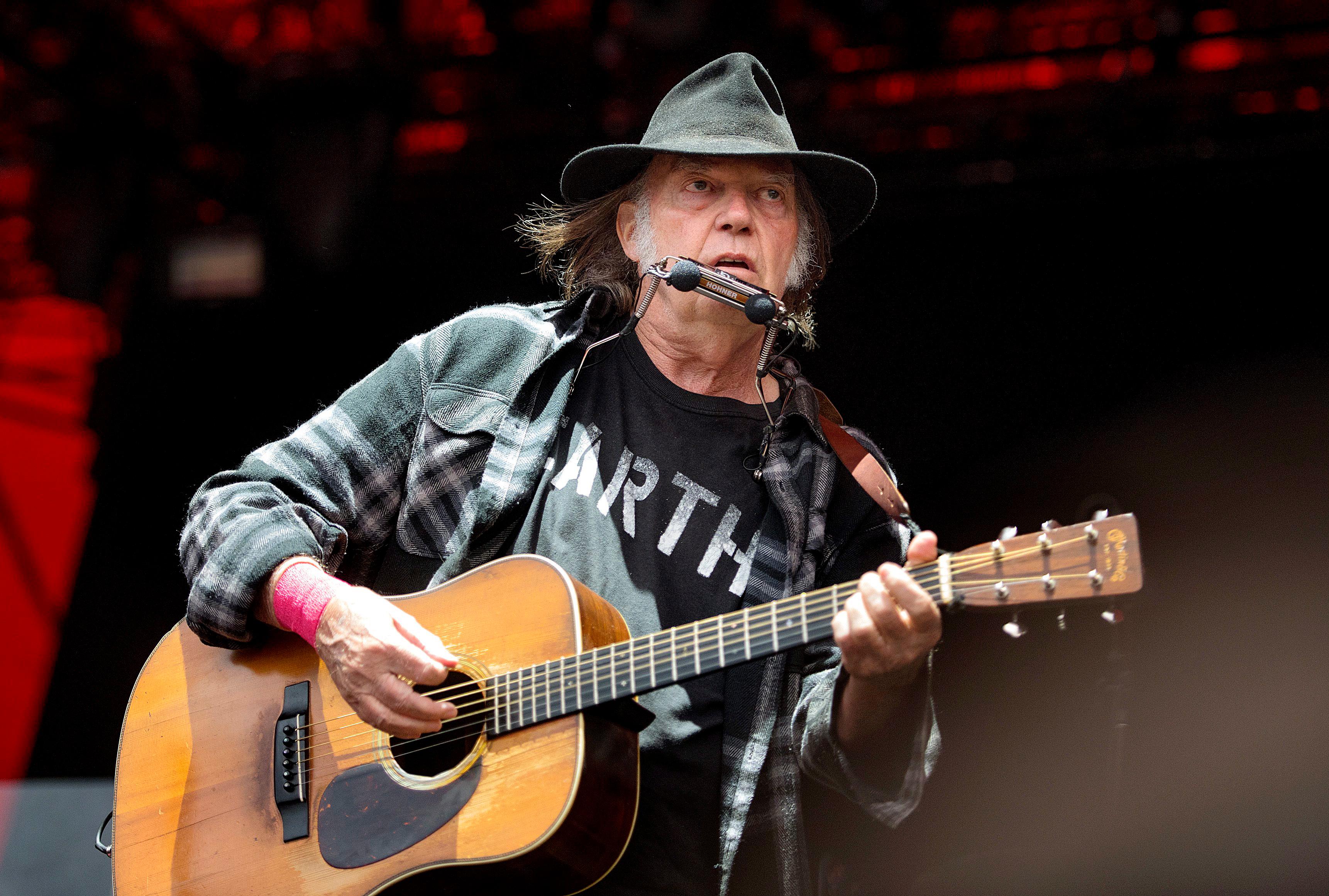 Neil Young & Crazy Horse Später "Toast" auf den RaubeinRock