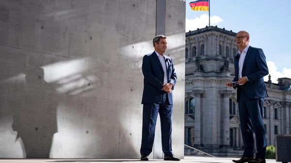 ARD-Sommerinterview mit Markus Söder