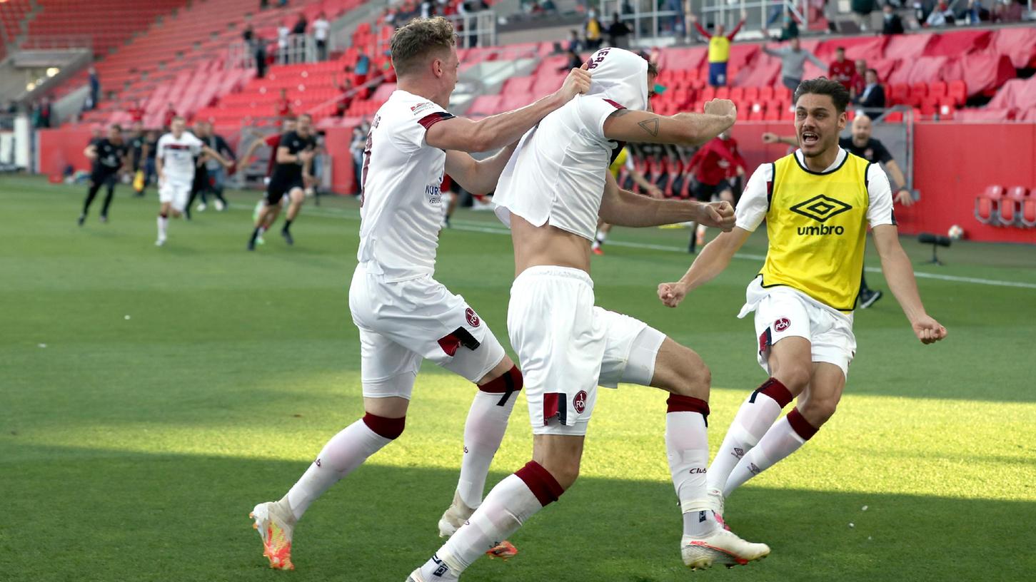 Schöner war es nie: Fabian Schleusener hat sich gerade zu einer Nürnberger Legende gemacht.