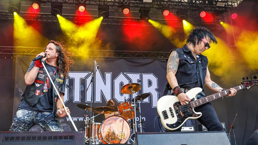 "Stinger" steht für ehrlichen Hard Rock - mit ganz hohem Fun-Faktor.