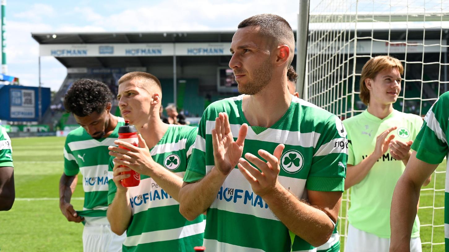 "Ich bin der Kapitän dieser Mannschaft, ich werde immer Gas geben, ob ich gehe oder bleibe": Branimir Hrgota.