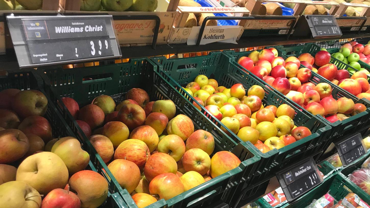 Schon bald auch in Lauterhofen: Äpfel in einer Edeka-Filiale.
Schon bald auch in Lauterhofen: Äpfel in einer Edeka-Filiale.