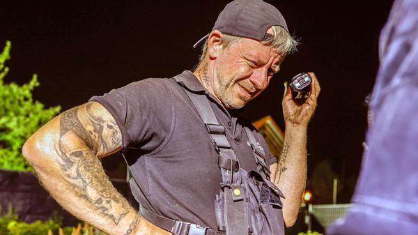 Am späten Abend sinkt die Anspannung...