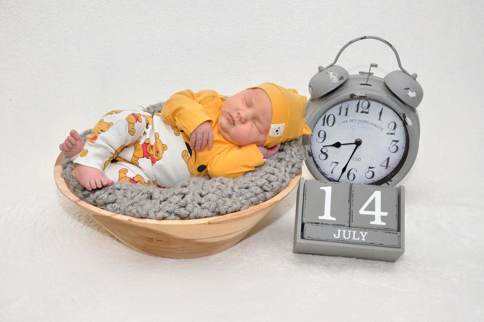 Mit einem Gewicht von 4330 Gramm bei einer Größe von 57 Zentimetern kam Anastasija im Klinikum Hallerwiese am 14. Juli auf die Welt.