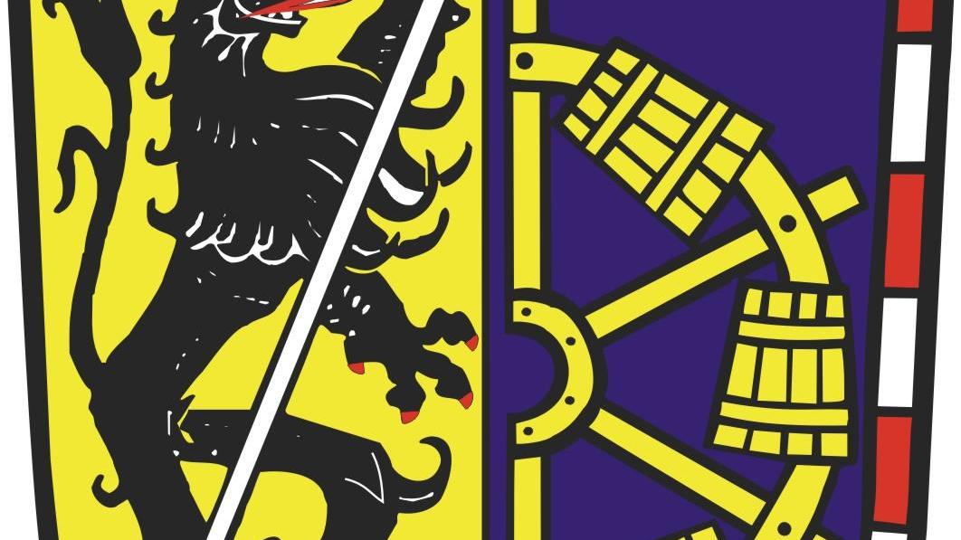 Das Wappen des Landkreises Das Wappen des Landkreises