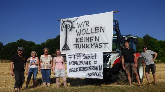 Protest regt sich gegen elf Funkmasten in Fränkischer Schweiz