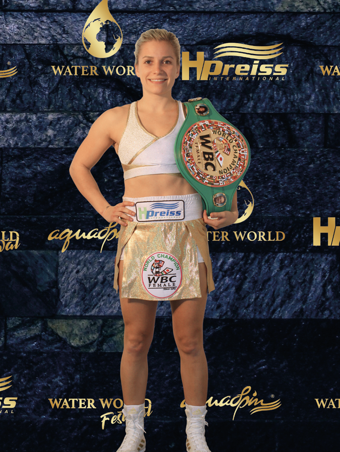 Box-Weltmeisterin Tina Rupprecht.