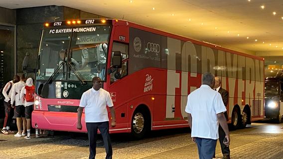Mannschaftsbus springt nicht an: Bayern-Bus muss abgeschleppt werden