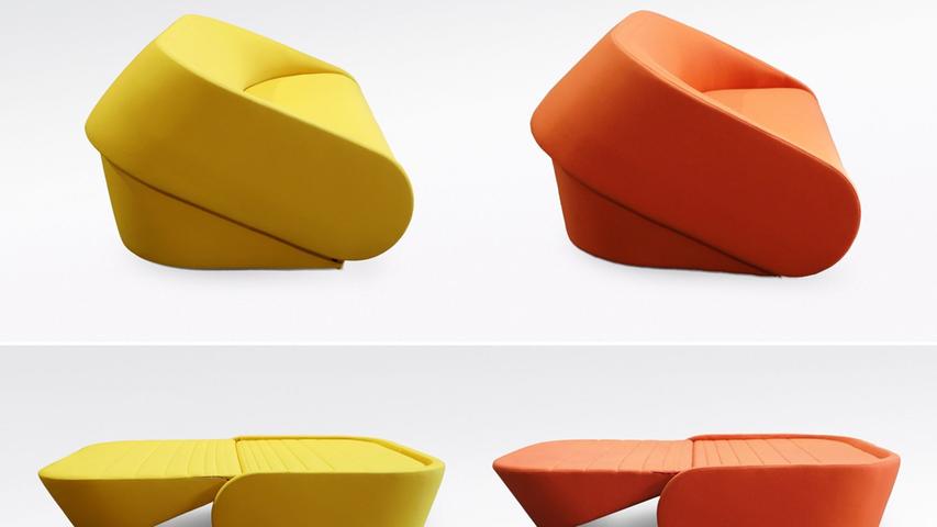 Gerade Designerstücke werden gerne kopiert: Hier ein Sofa - links das Original, rechts die Fälschung. Gerade Designerstücke werden gerne kopiert: Hier ein Sofa - links das Original, rechts die Fälschung.