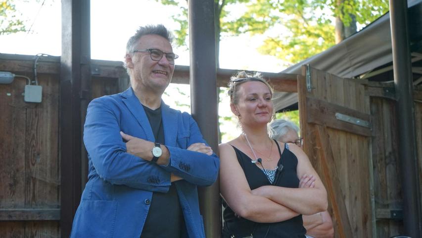 Regisseur Georg Schmiedleitner und Co-Regisseurin Rebekka Gruber.