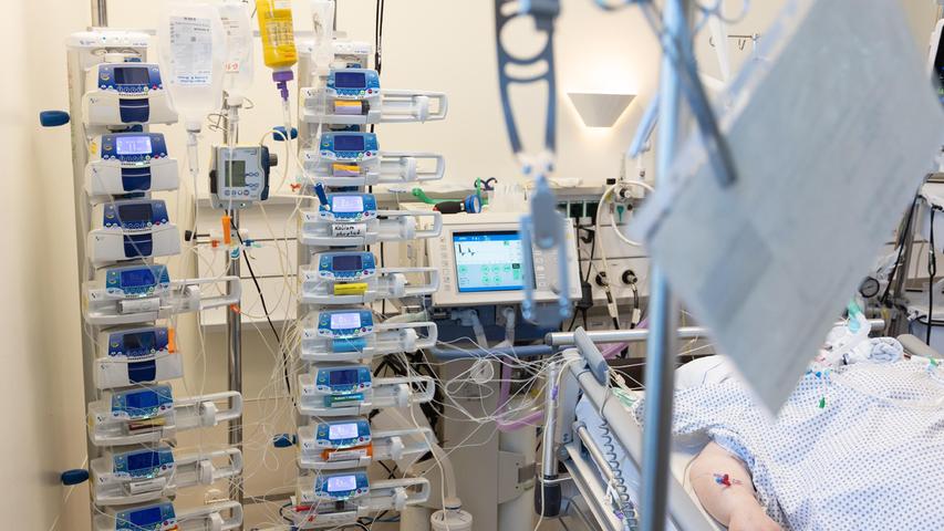 16 von 20 Intensivbetten frei, ein Intensivpatient im Klinikum 16 von 20 Intensivbetten frei, ein Intensivpatient im Klinikum