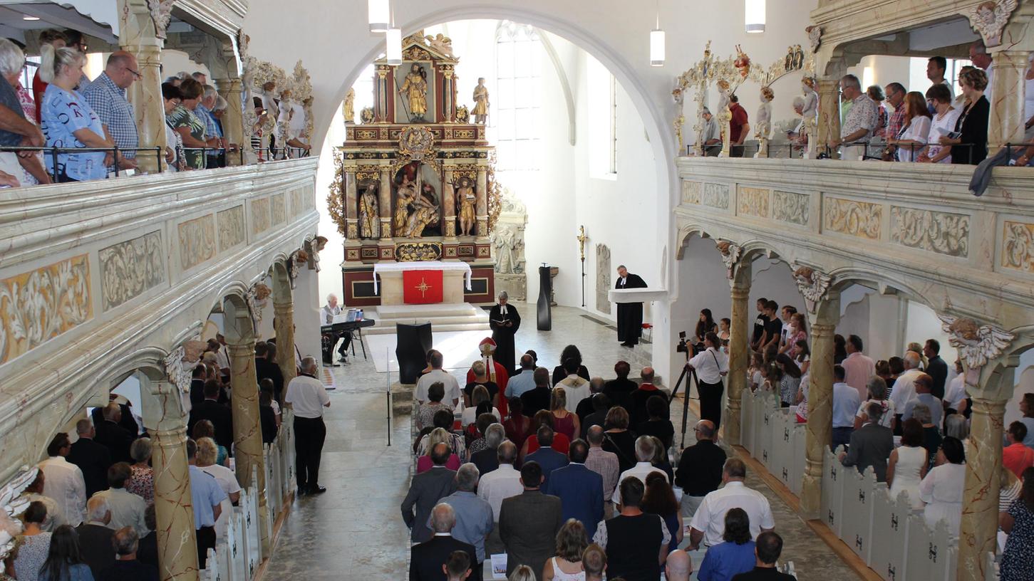 Kürzlich wurde die grundlegend sanierte St. Jakobus-Kirche in Creußen erst feierlich eingeweiht.