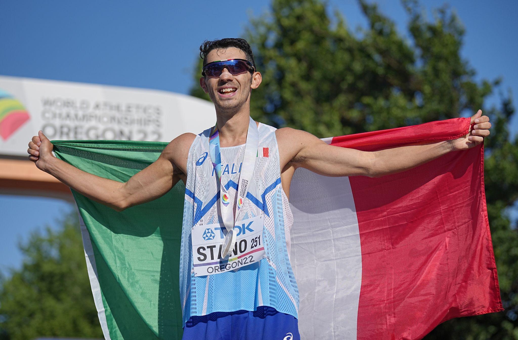 Italiener Stano Weltmeister über 35 Kilometer Gehen