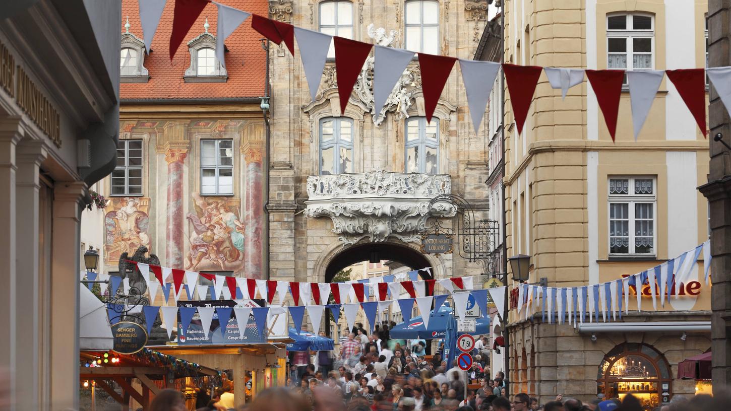 Fünf Tage pro Jahr steht Bamberg im Zeichen der Sandkerwa.