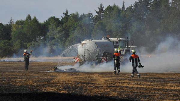 Brand in Dillberg Landkreis Neumarkt