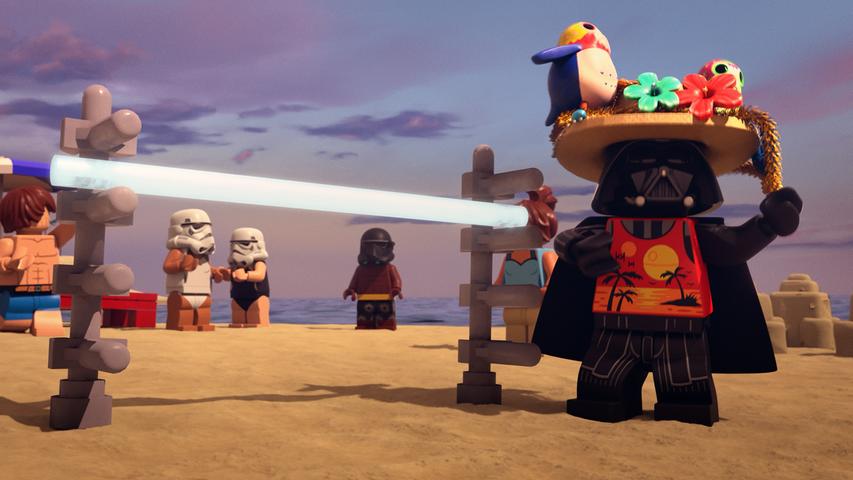 In dem Lucasfilm-Special "Lego Star Wars Summer Vacation" gönnen sich Rose, Rey, Finn, Poe und Chewbacca nach den Ereignissen von "Star Wars: Der Aufstieg Skywalkers" eine Auszeit. Das heitere Animations-Abenteuer startet am 5. August bei Disney+.
