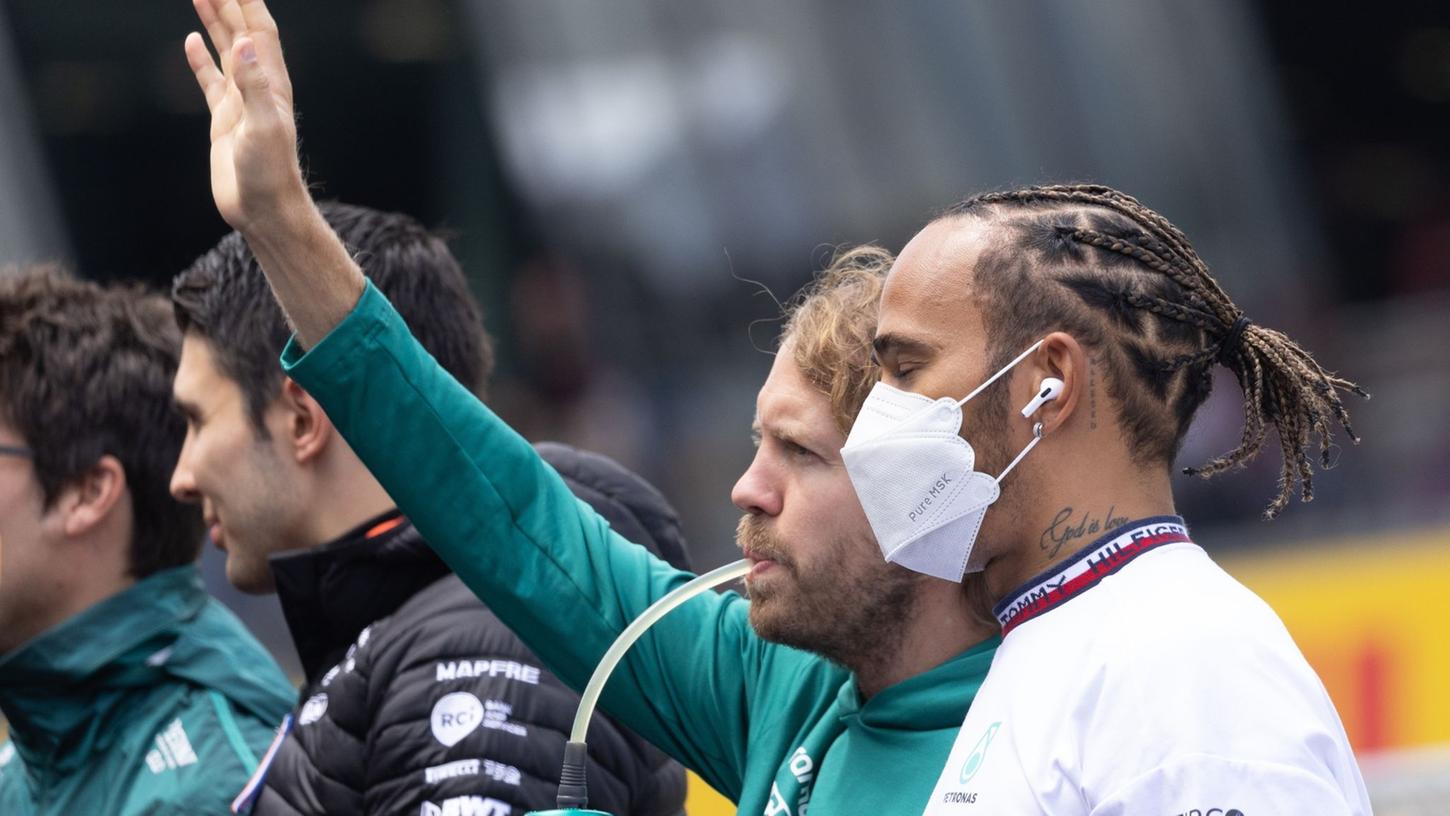 Hamilton und Schumacher gratulieren Vettel zu Karriere