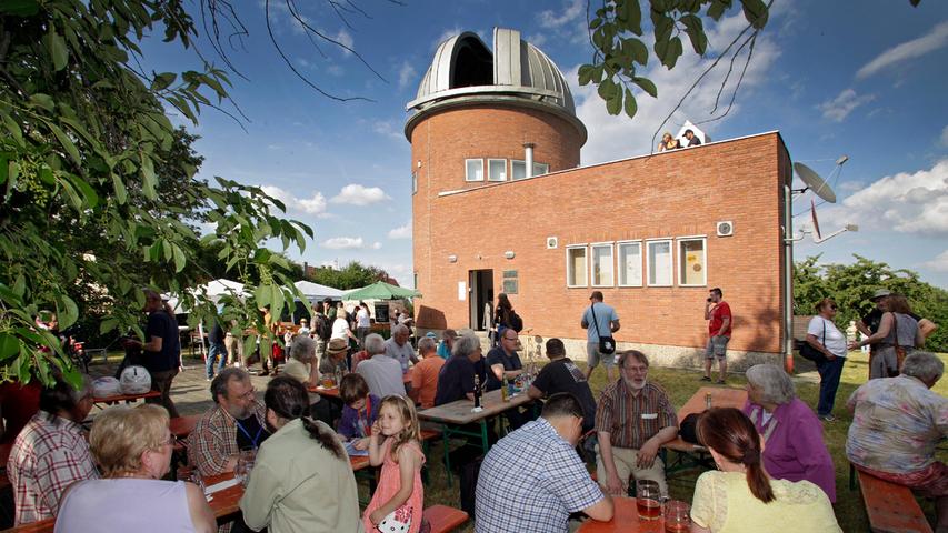 Der Rechenberg mit der Regiomontanus-Sternwarte in Nürnberg ist als Spielort erstmals beim SommerNachtFilmFestival dabei. 