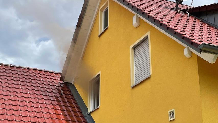 Dort war ein einem Kinderzimmer im ersten Stock ein Feuer ausgebrochen.