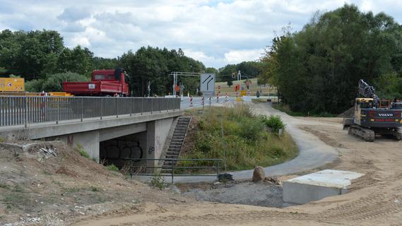 Auch der Radweg wird erneuert. 