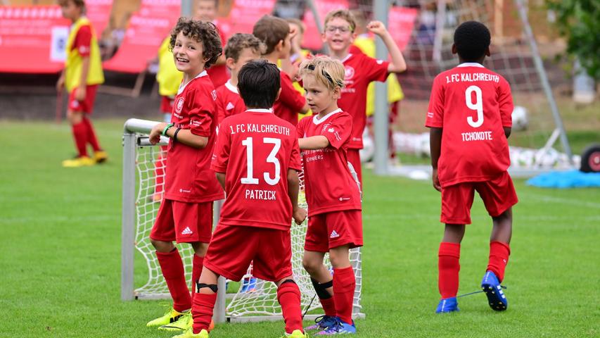 Sommercamp auf der Alm: 158 junge Kicker beim 1.FC Kalchreuth