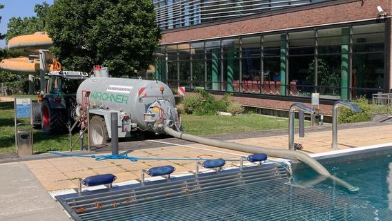 Extreme Trockenheit: Stadt Nürnberg gießt Bäume jetzt auch mit Poolwasser