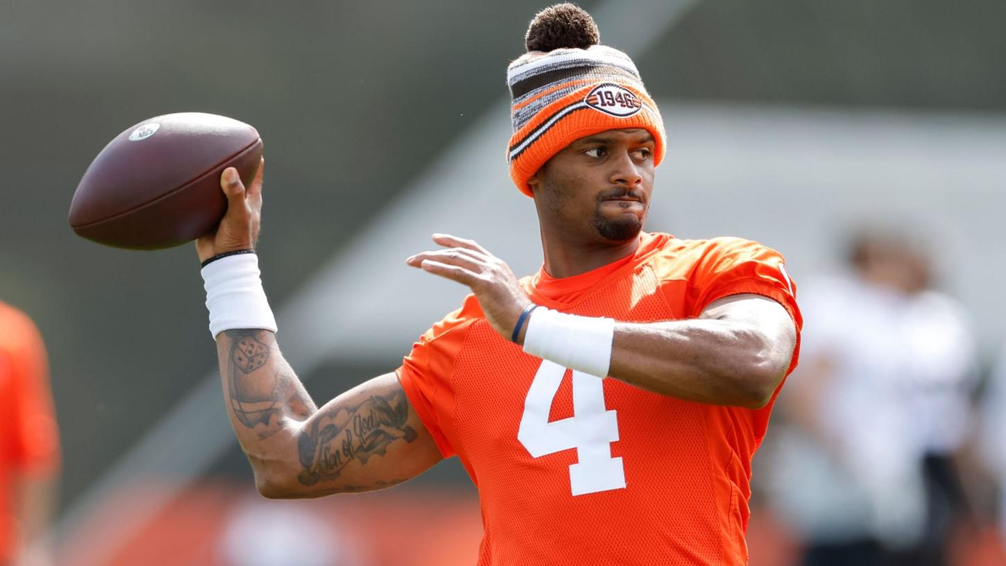 Gegen die Sperre für Deshaun Watson wurde von der NFL Berufung eingelegt. Gegen die Sperre für Deshaun Watson wurde von der NFL Berufung eingelegt.