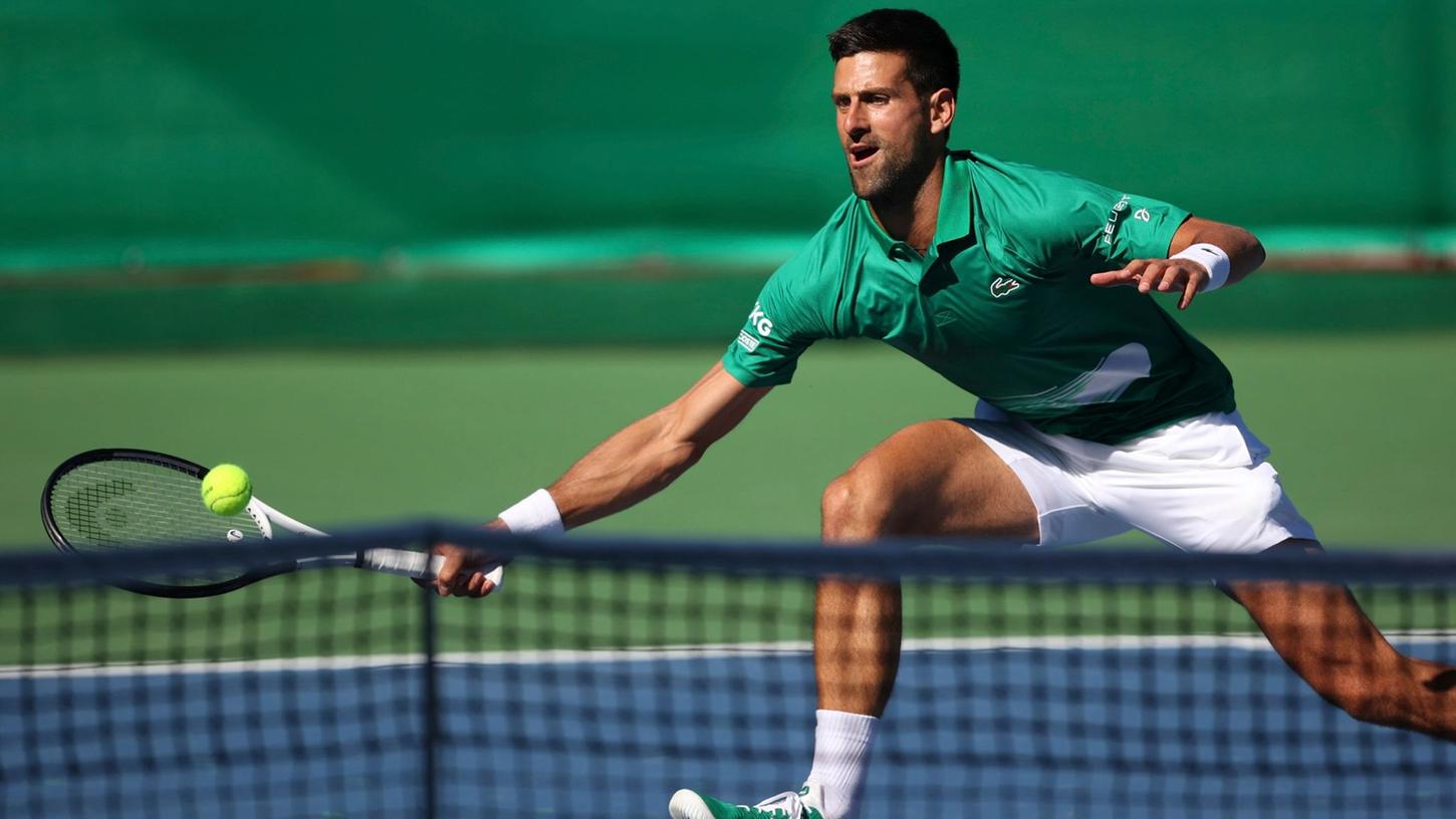 Fehlt beim Turnier in Montreal wegen seiner fehlenden Impfung: Novak Djokovic. Fehlt beim Turnier in Montreal wegen seiner fehlenden Impfung: Novak Djokovic.