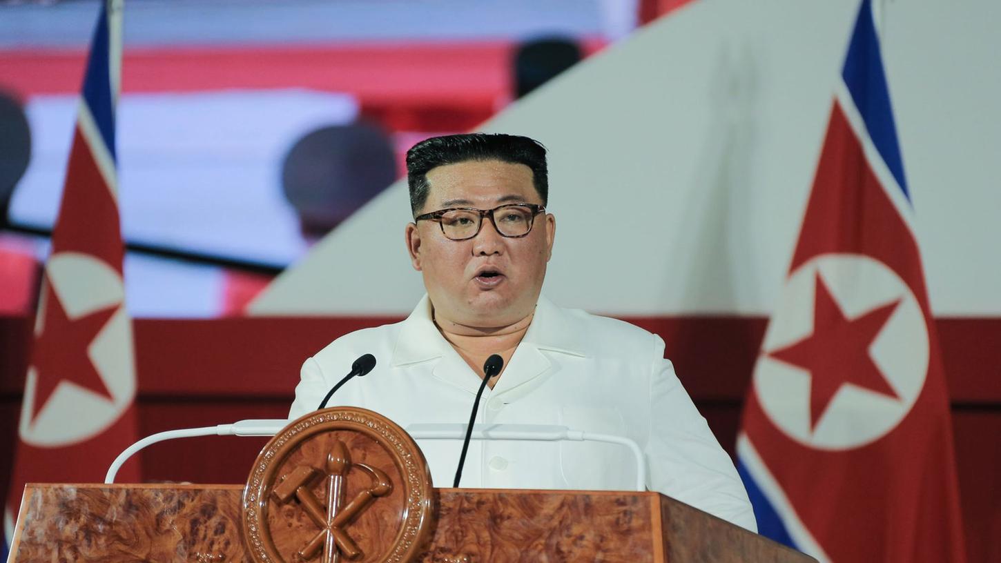 Nordkoreas Machthaber Kim Jong Un: 2017 führte das Land sseinen ersten Atomtest durch. Nordkoreas Machthaber Kim Jong Un: 2017 führte das Land sseinen ersten Atomtest durch.