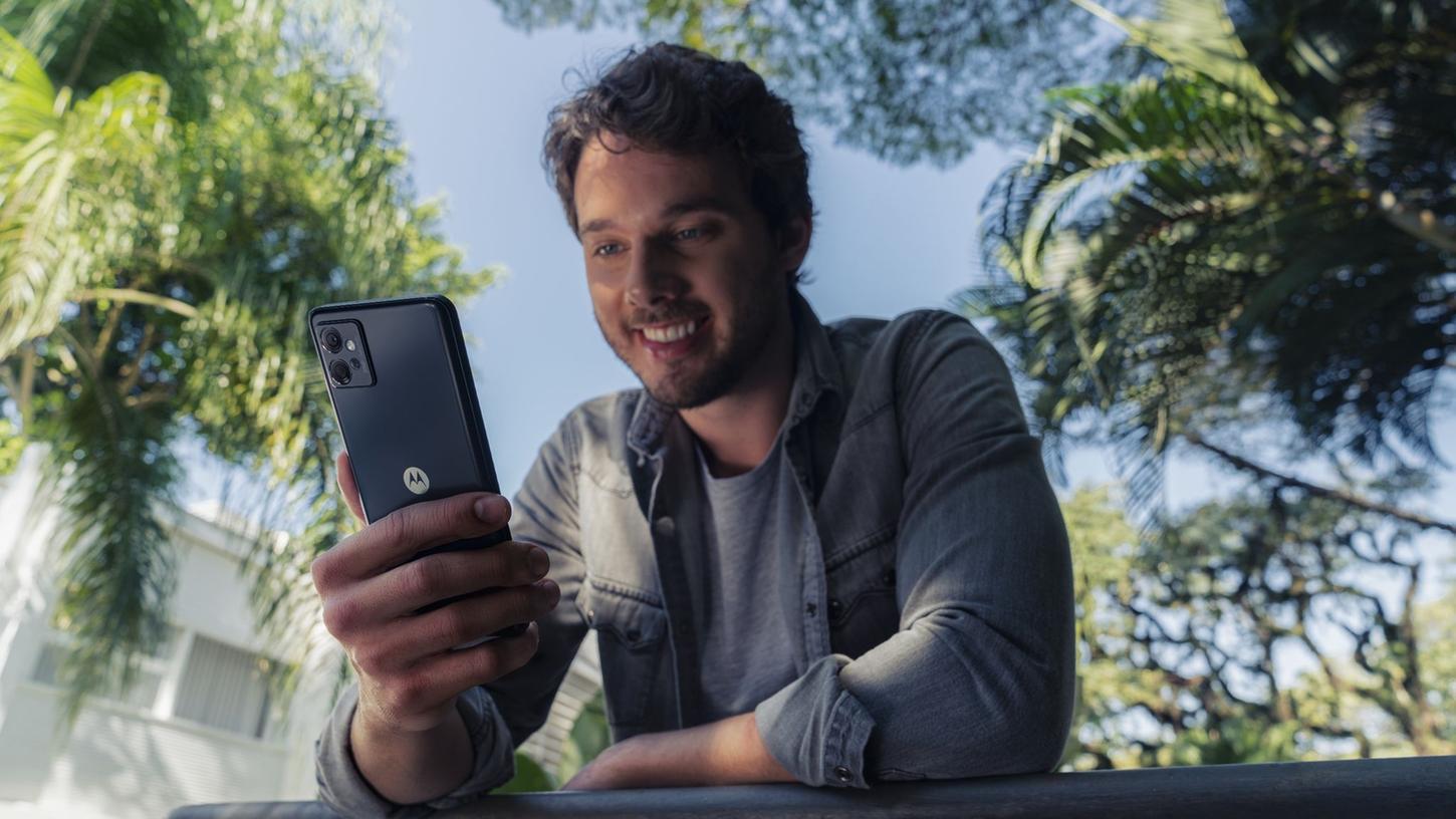 Das Smartphone moto g32 von Motorola setzt auf Sound und Ausdauer. Das Smartphone moto g32 von Motorola setzt auf Sound und Ausdauer.