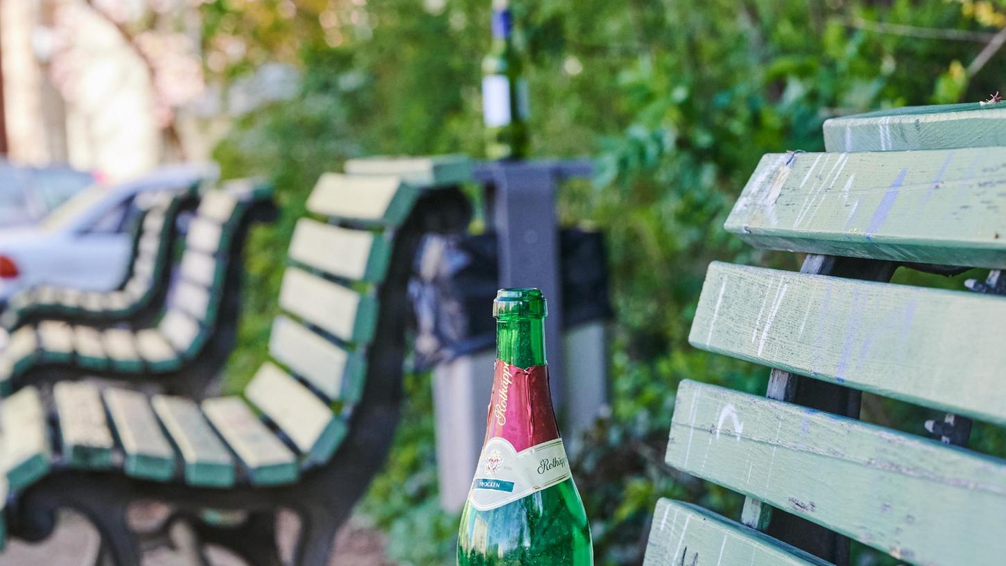 Ordentlich Alkohol getrunken hatten zwei Männer vor ihrer Pöbel-Tour.