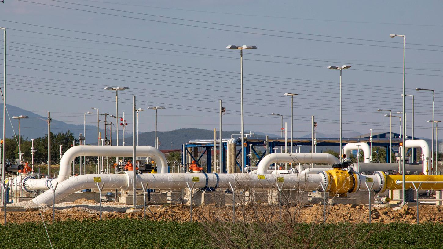 Die Gaspipeline Nord Stream 1 liefert nur noch 20 Prozent Gas. Die Gaspipeline Nord Stream 1 liefert nur noch 20 Prozent Gas.