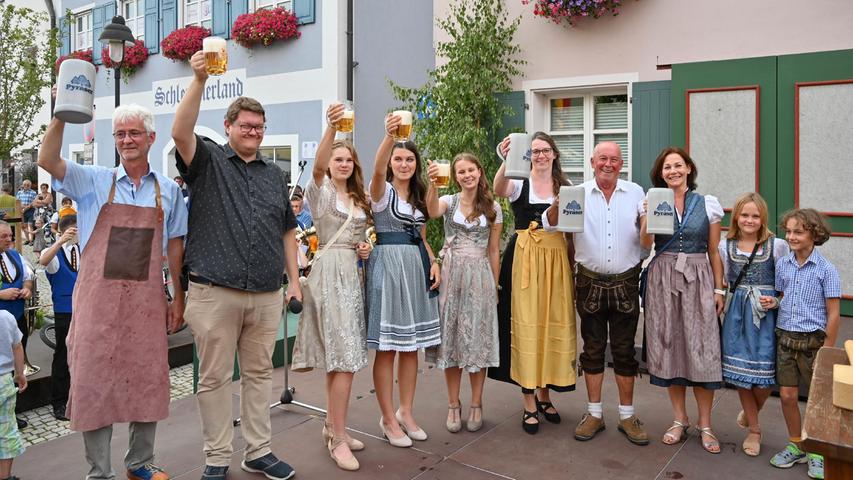 Pfalzgräflich und umweltfreundlich: So startete das Hilpoltsteiner Burgfest 2022