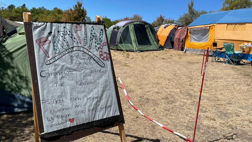 Familien spielen bei der Festival-Organisation eine wichtige Rolle, so gibt es einen extra Familien-Camping-Platz oben auf dem Plateau.