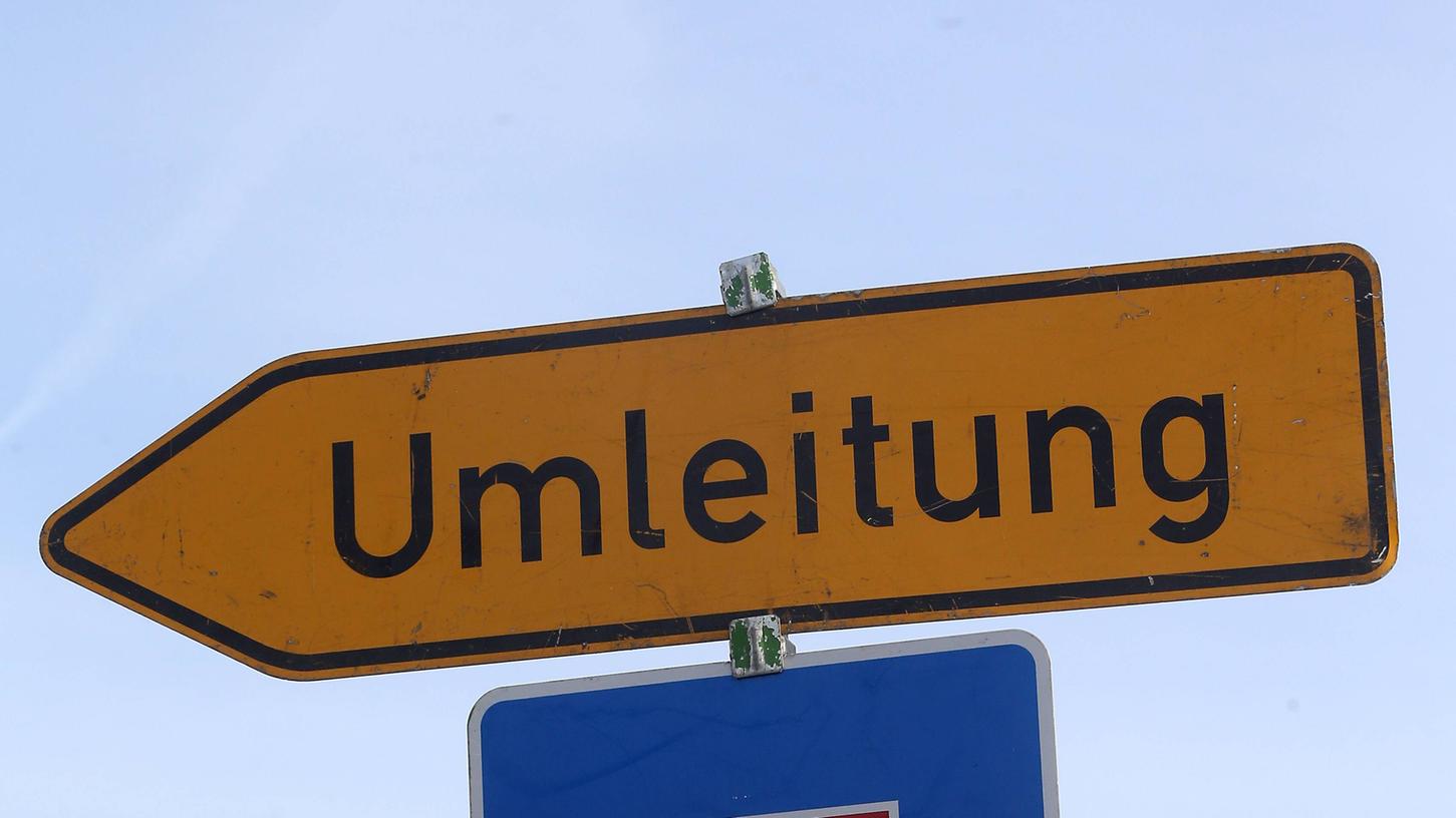 Wer die Baustelle umfahren will, soll über Gosberg ausweichen. Wer die Baustelle umfahren will, soll über Gosberg ausweichen.